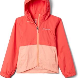 Columbia Vibrant Coral and Soft Peach Jacket